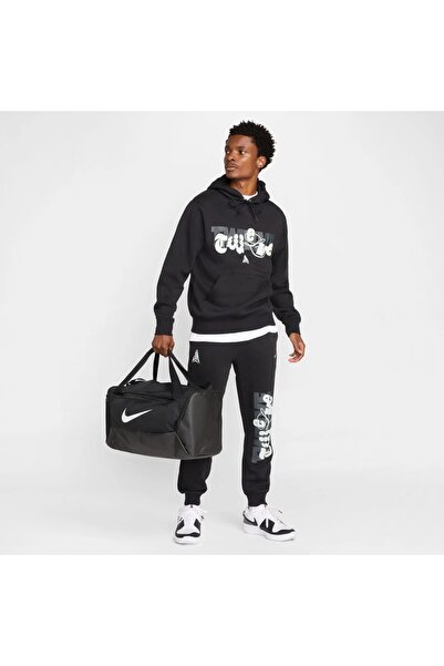 Nike ja fleece siyah erkek basketbol spor eşofman altı - tarz ve kışın sıcak tutar içi polarlı - FZ1043