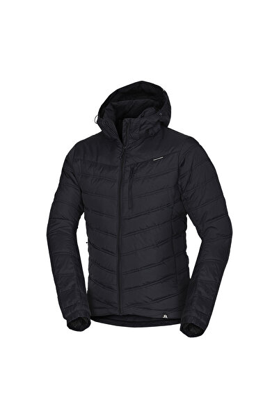 NORTHFINDER Jachetă sport izolată pentru bărbați. Neagră