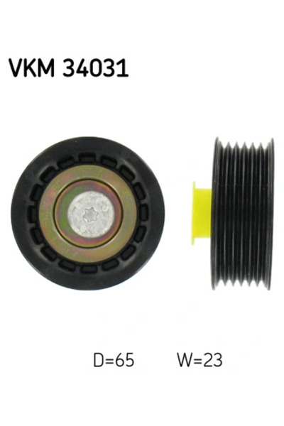 SKF Rola Ghidare/Conducere Curea Transmisie Ford Mondeo 3/Transit Bus/Transit...