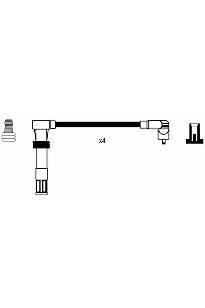 NGK Set Cablaj Aprinder Seat Arosa/Cordoba/Ibiza 2 Skoda Fabia 1