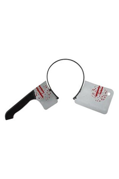 Silver Star Coroană de păr de Halloween cu satâr însângerat