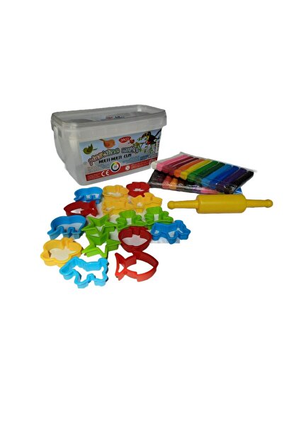 Daco Plasticine 24 colors 500 GR + 17 modeling accessories