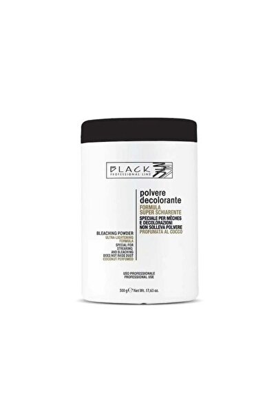 BLACK بودرة تفتيح الشعر إيطالية - أبيض 500 جرام