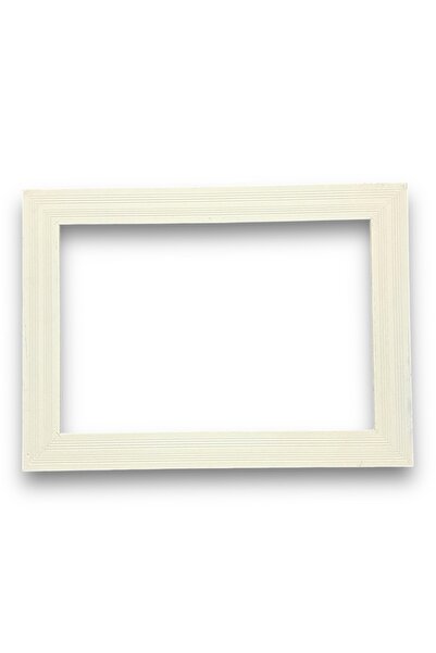 BHNS White colored wooden window air conditioner frame, ready-made air conditioner frames, decorative frame, dust and insect resistant, easy to disassemble and install