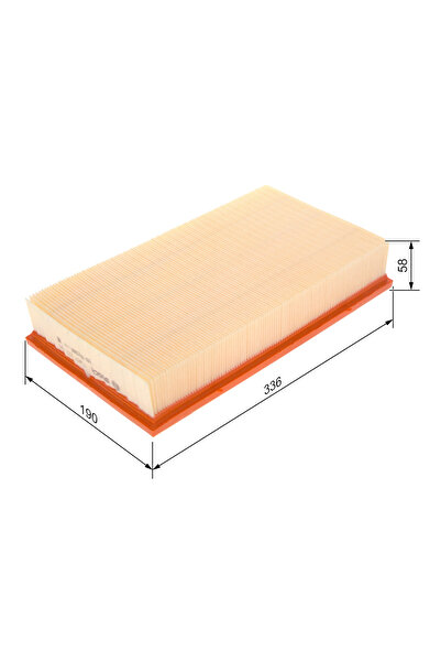 Bosch Air filter Mercedes-Benz E-Class