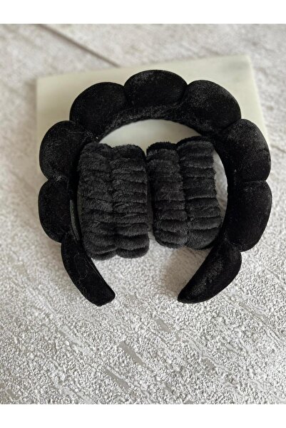 EMKSHOP Bandă pentru cap elastică, moale, confortabilă, absorbantă de apă, br...