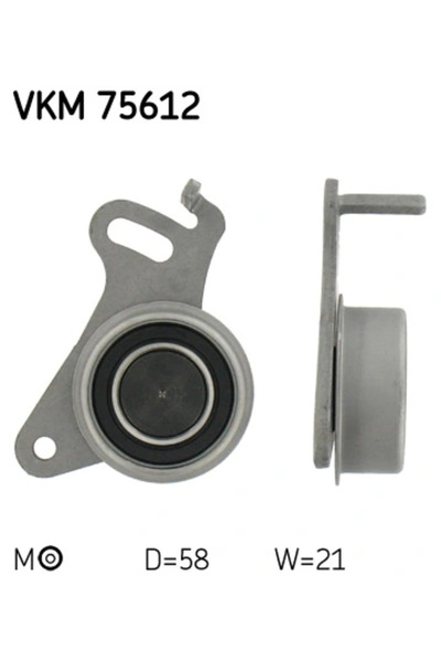 SKF Timing Belt Tensioner Pulley Hyundai Galloper 2/Terracan Mitsubishi Galan...