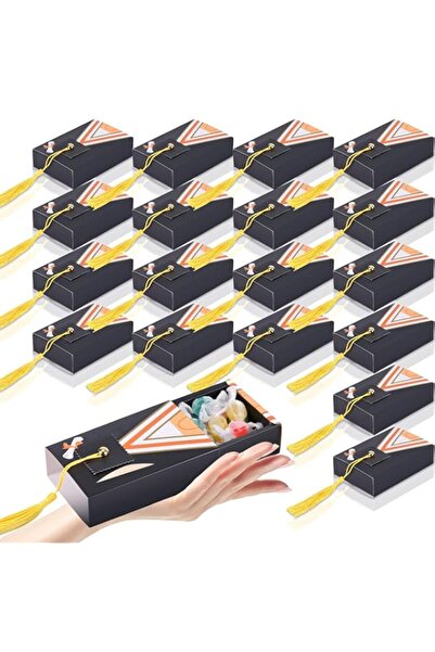 Generic NALACAL 20 Pieces Graduation Gift Box Graduation Party Favors Graduation Candy Box Treat Box with G