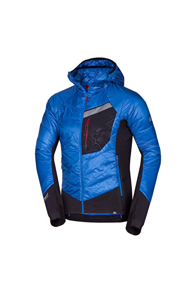 NORTHFINDER Jachetă hibridă Primaloft® pentru bărbați VETERNY albastru-negru