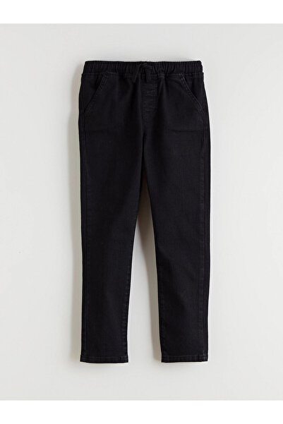 LC Waikiki LCW Kids Siyah Slim Fit Erkek Çocuk Jean Pantolon