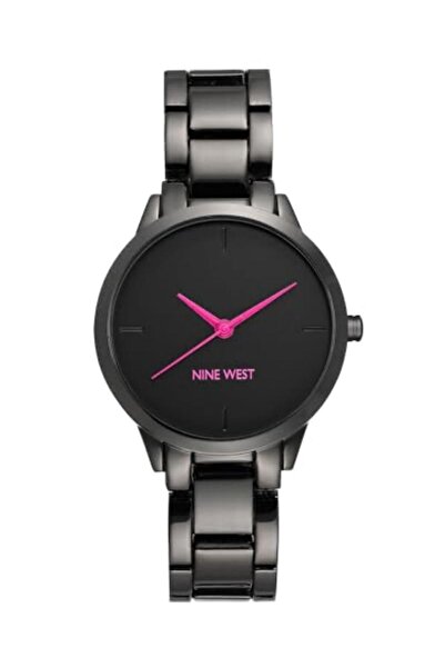 Nine West Watch Women's Gunmetal Bracelet Watch