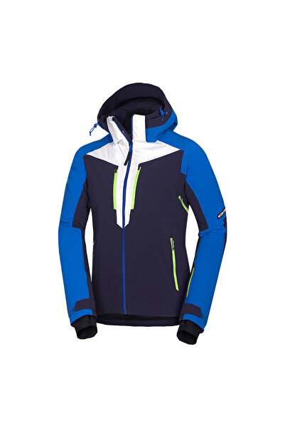 NORTHFINDER Geacă de schi izolată Primaloft® pentru bărbați STEPHAN albastru-alb