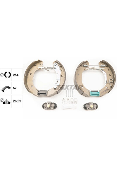 TEXTAR Set Saboti Frana Fiat Ducato Bus/Ducato Caroserie/Ducato Platou / Sasi...