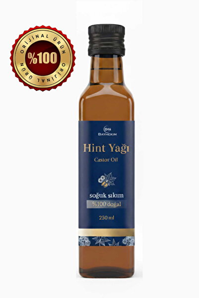 bh bayhekim Bayhekim Hint Yağı Soğuk Sıkım %100 Doğal – 250 Gr.