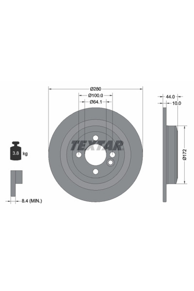 TEXTAR Disc Frana Mini Mini