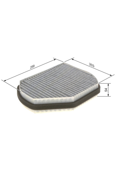 Bosch Filtru Aer Habitaclu Mercedes-Benz C-Class/Clk/E-Class