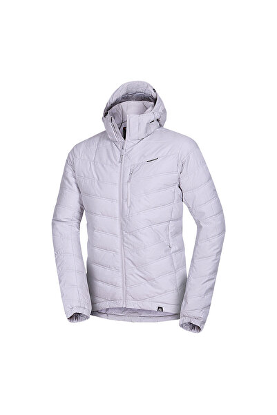 NORTHFINDER Men's transitional jacket insulated light ZANDER lightgreymelange