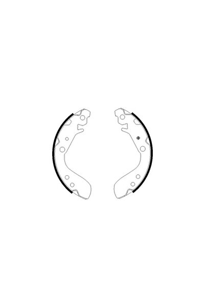 TEXTAR Set Saboti Frana Honda City 4 Limuzina/Jazz 2/Jazz 3 2002-2014