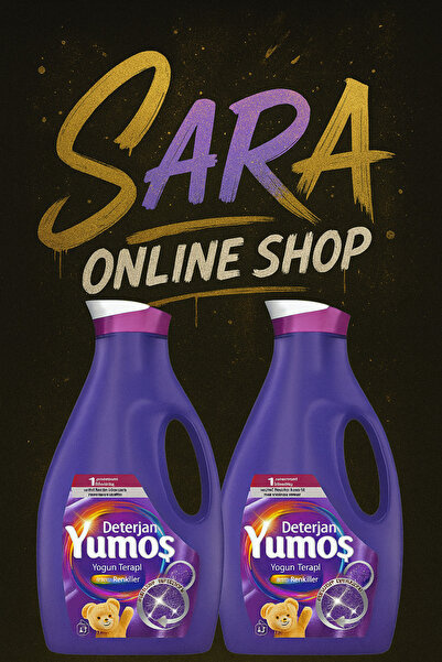 Yumoş Yumos Detergent Liquid Colorful 2.52L X2