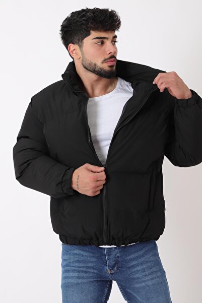 Stilkombin Stand Collar Oversize Bomber Puffer Winter Coat Pldp 3018_50465