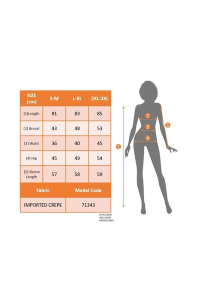 NORA Boutique Equri̇ Women's Long Sleeve K Double-Breasted Collar Mini Imported Crepe Dress