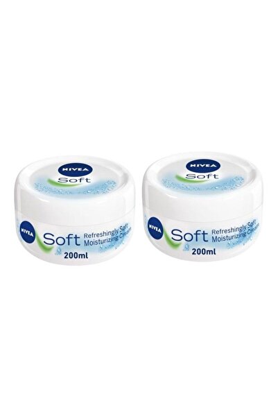 NIVEA عبوة من 2 كريم مرطب ناعم 2 × 200 مل