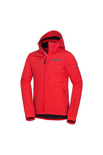NORTHFINDER Geacă de schi bărbătească DREWIN BU-50091SNW roșie, izolată