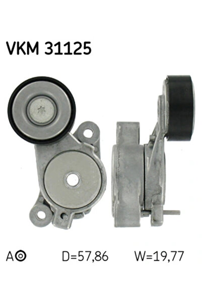 SKF Обтегач на ангренажен ремък Audi A1 Seat Alhambra/Ibiza 4