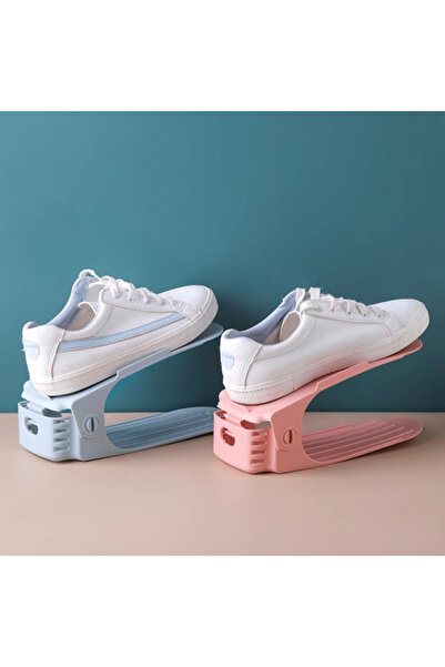 Rovitech Set 6 supports for shoes, adjustable to 3 positions, 25 x 9.5 x 5.5 ...