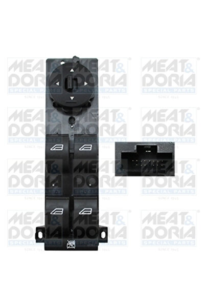 MEATDORIA Comutator Macara Geam Fata Stanga Ford Focus 2/Focus C-Max