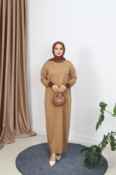 NİSUM MODA فستان ميرسيريزد بلونين