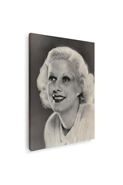 Tablou Canvas Tablou Jean Harlow, actrita, alb, negru, cod 1510