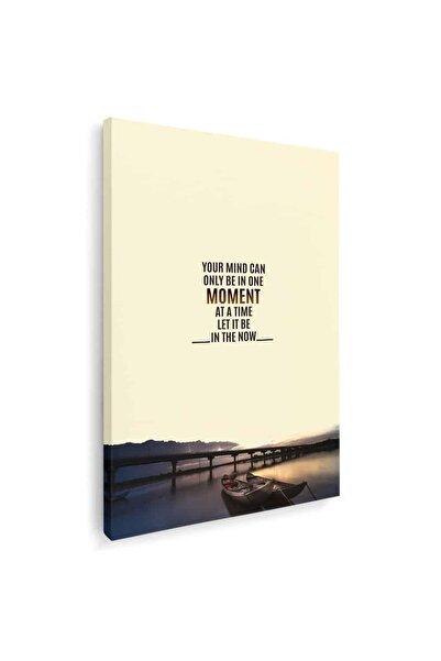 Tablou Canvas Tablou mesaj motivational despre minte, crem, cod 1499