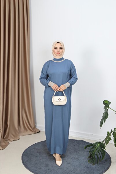 NİSUM MODA فستان ميرسيريزد بلونين