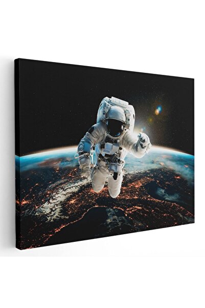 Tablou Canvas Tablou astronaut in spatiu, albastru, cod 1975