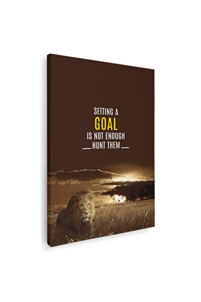 Tablou Canvas Tablou mesaj motivational despre teluri, maro, cod 1492