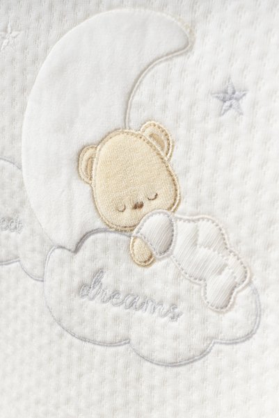 Baby Maa Sweet Dreams Patterned Quilted Baby Blanket 82*90cm