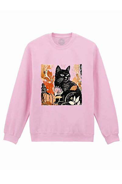 Cu Pisici Bluza printata-Sissy Cat, Unisex