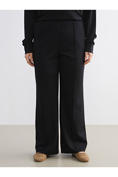 LC Waikiki Timeless Store: Timeless Recommendations | Plus Size Women's Sweatpants with Elastic Waist