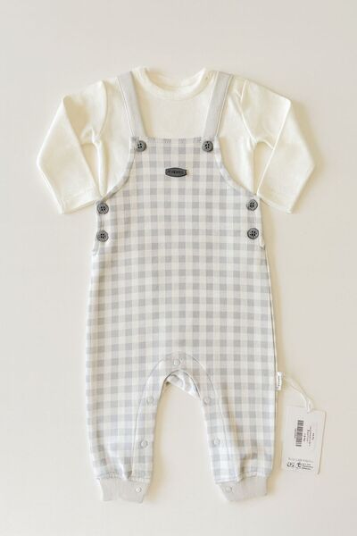 Luna Kids Store سالوبيت منقوشة من القطن 100%