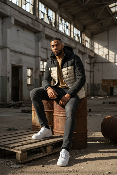 dehaine Men's winter jacket, casual, 2517