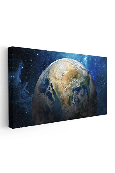 Tablou Canvas Tablou Pamantul vazut din spatiu, cod 5311