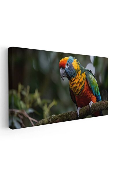 Tablou Canvas Tablou pasare papagal Ara, cod 5214