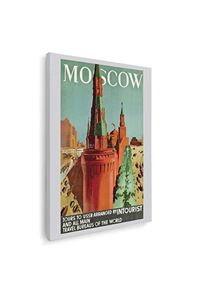 Tablou Canvas Tablou Moscow vintage, cod 5418