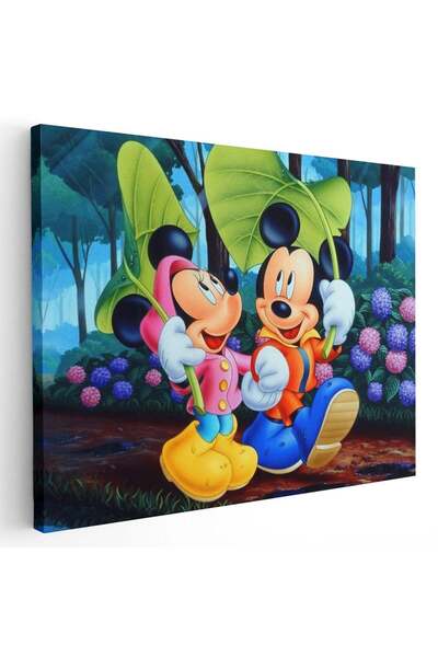 Tablou Canvas Minnie and Mickey Mouse, cod 2165