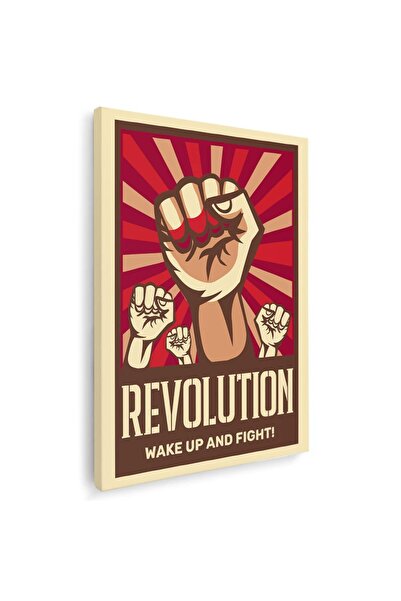 Tablou Canvas Revoluție, trezește-te și luptă, cod 5389