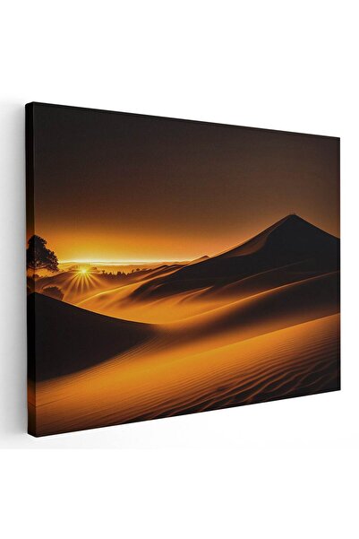 Tablou Canvas Tablou peisaj desert apus, cod 3149