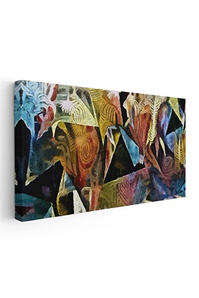 Tablou Canvas Tablou pictura forme geometrice, stil cubism, cod 1852