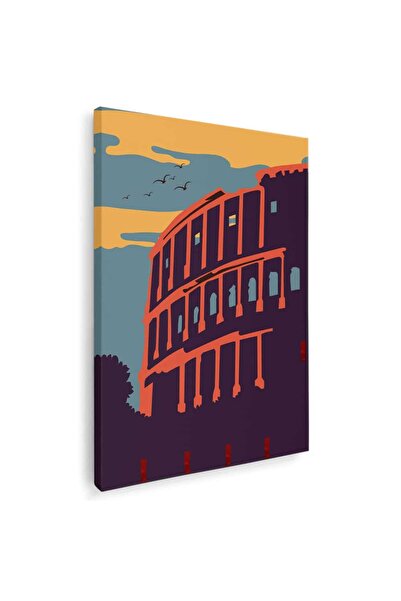 Tablou Canvas Colosseumul din Roma vintage, cod 4452