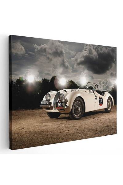 Tablou Canvas Tablou masina de epoca Jaguar XK120, cod 4632